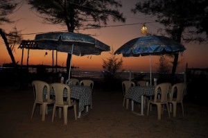 Darya sarang beach stay - Restaurant night View