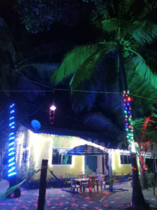 Aaradhya Beach Resort Exterior - night View