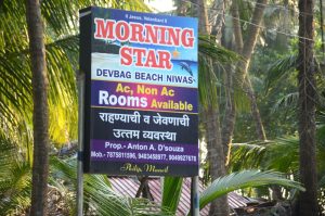 Morning Star Devbag Beach Niwas - Board